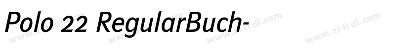Polo 22 RegularBuch字体转换 Polo 22 RegularBuch字体转换